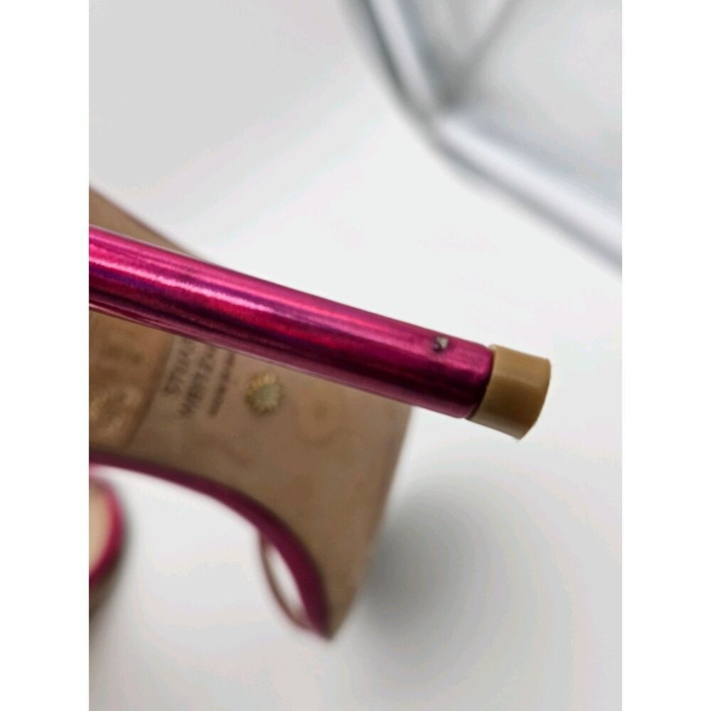 Stuart Weitzman Nudistcurve 100 Stilleto Heel in Pink Fushia Iridesent Women 9 - Picture 6 of 10